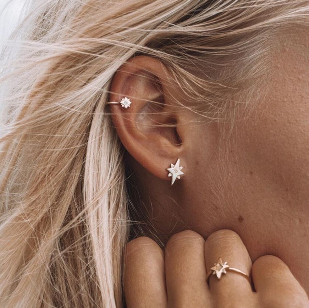 Stilnest Star Dancer Ear Cuff